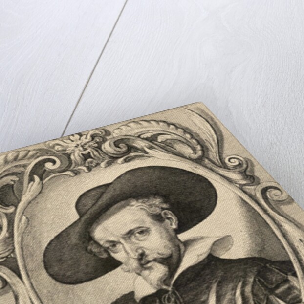 Portrait of Peter Paul Rubens by Wenceslaus Hollar