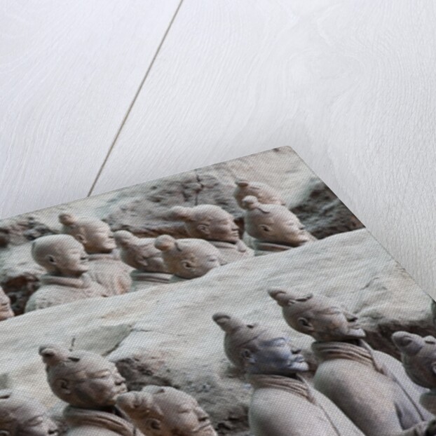 Terracotta soldiers at Qin Shi Huangdi Tomb by Anonymous