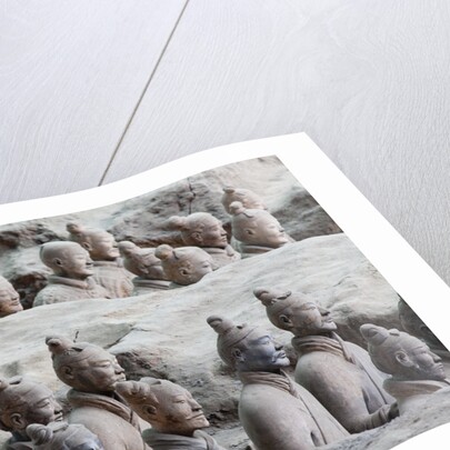 Terracotta soldiers at Qin Shi Huangdi Tomb by Anonymous