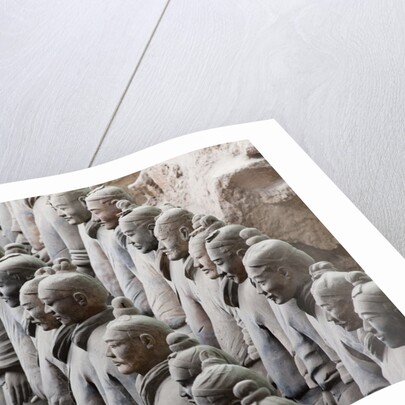 Terracotta soldiers at Qin Shi Huangdi Tomb by Anonymous
