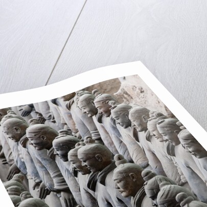 Terracotta soldiers at Qin Shi Huangdi Tomb by Anonymous
