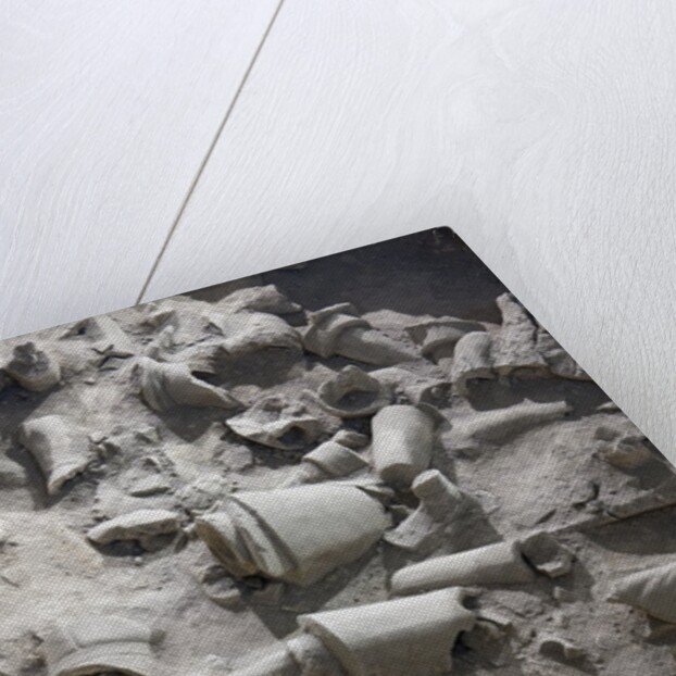 Remains of terracotta soldiers by Anonymous