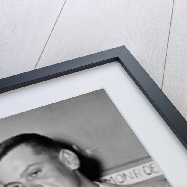 A couple on a date at a costume party pose, ca. 1955 by Anonymous