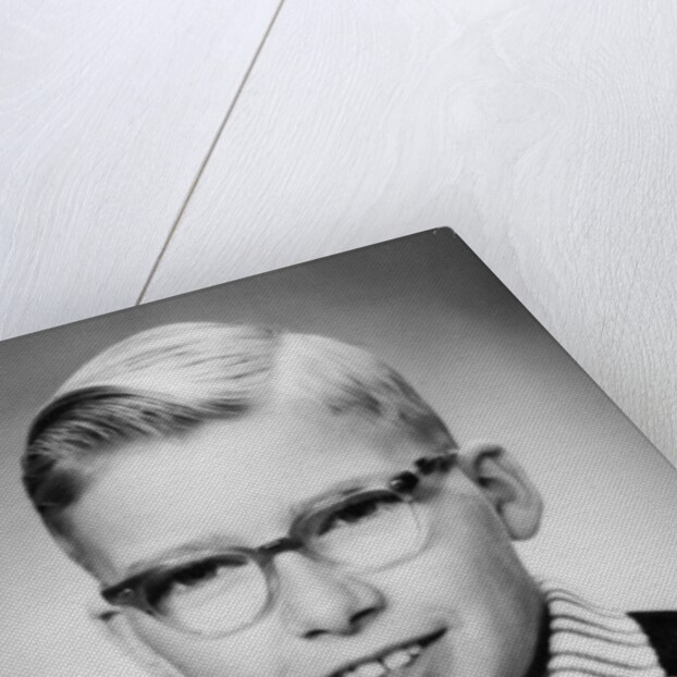 Ten year old boy in a school portrait, ca. 1957 by Anonymous