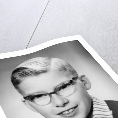 Ten year old boy in a school portrait, ca. 1957 by Anonymous