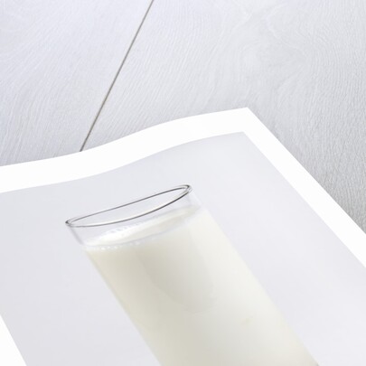 Glass of milk by Anonymous