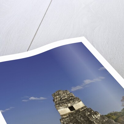 Temple I or Temple of the Giant Jaguar at Tikal by Anonymous