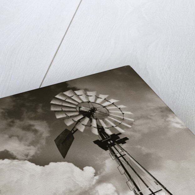Windmill and Clouds by Tom Marks