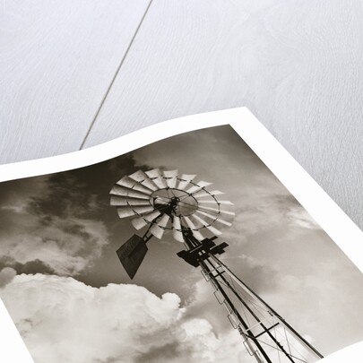 Windmill and Clouds by Tom Marks
