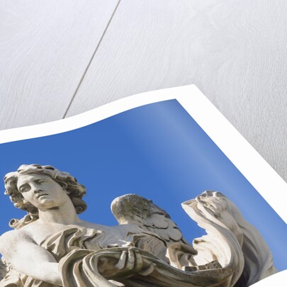 Angel statue on Sant'Angelo Bridge by Anonymous