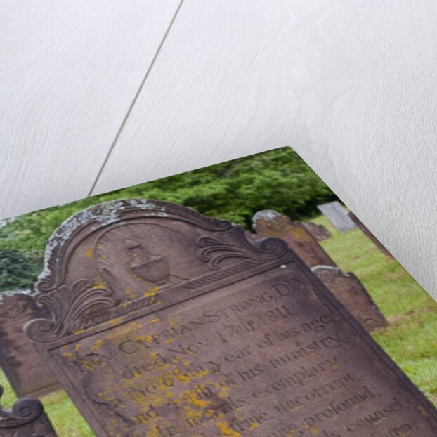 Old Gravestones, Connecticut by Anonymous