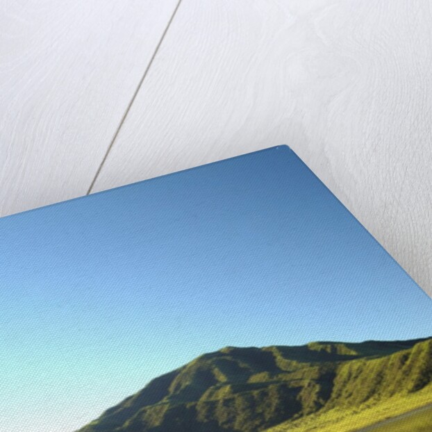 Mt. Aso reflected in a calm lake, Kumamoto Prefecture, Japan by Anonymous