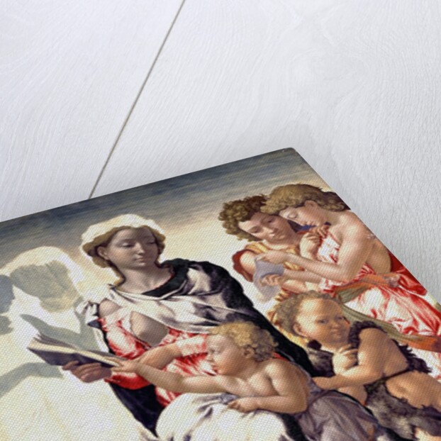 The Madonna and Child with Saint John and Angels by Michelangelo