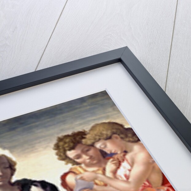 The Madonna and Child with Saint John and Angels by Michelangelo
