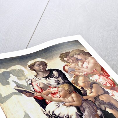 The Madonna and Child with Saint John and Angels by Michelangelo