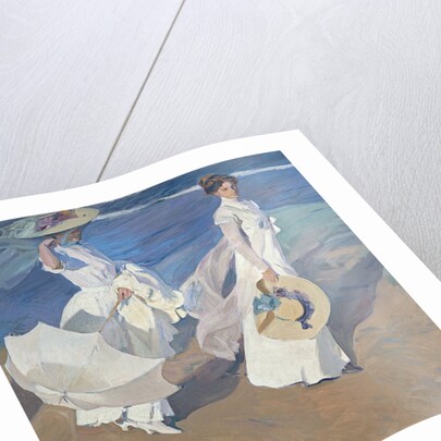 Seaside Stroll by Joaquin Sorolla y Bastida