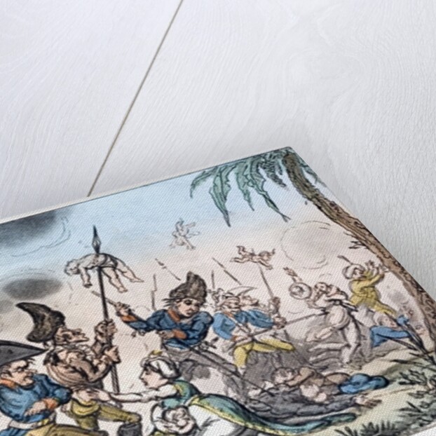 Massacre in Egypt by George Cruikshank