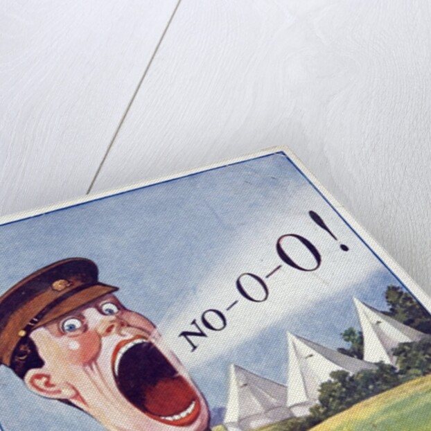 British propaganda card from World War I by Anonymous