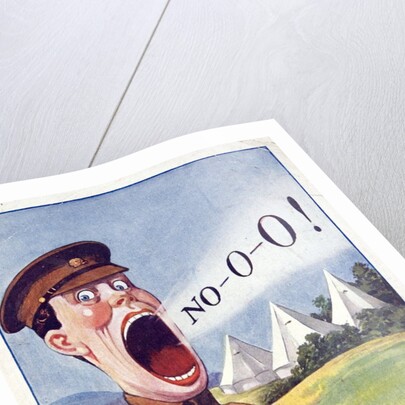 British propaganda card from World War I by Anonymous