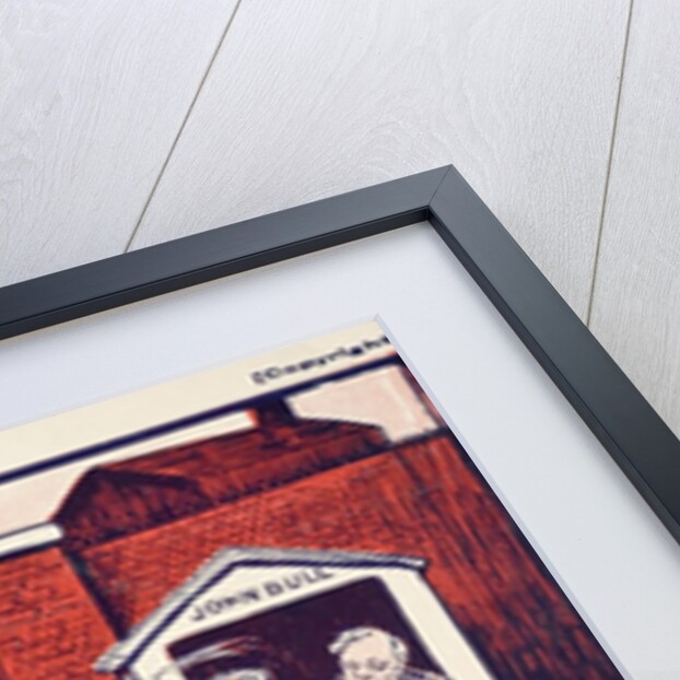 Political cartoon decrying free trade by Anonymous