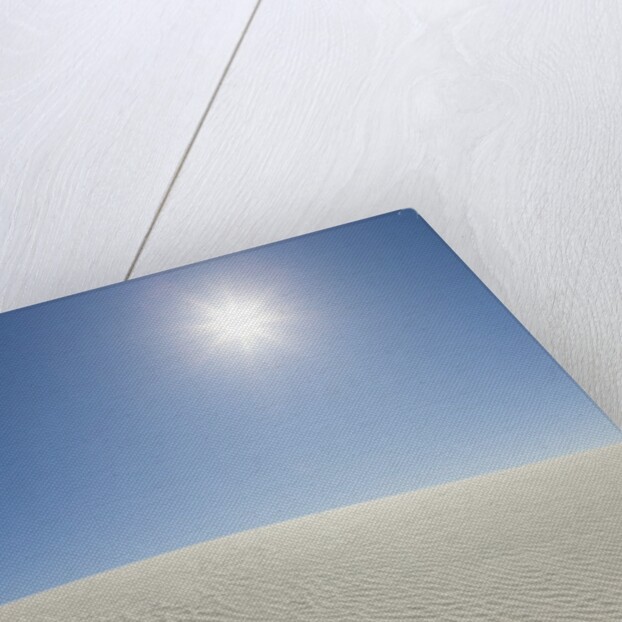 Sun in White Sands National Monument by Anonymous