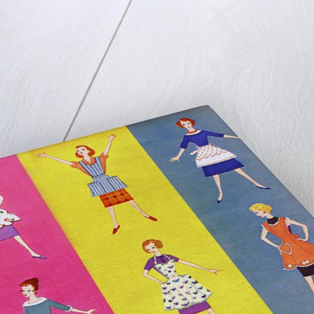 Six 1950s housewives by Anonymous