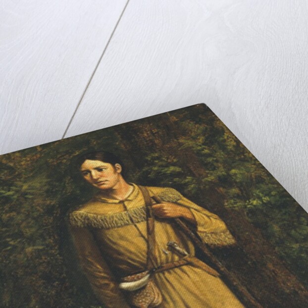 Portrait of Davy Crockett by Anonymous