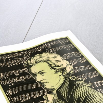 Wolfgang Amadeus Mozart by Anonymous