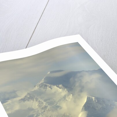Cumulus clouds around Mt.McKinley by Anonymous