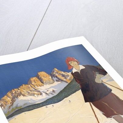 Cortina d'Ampezzo poster by Anonymous