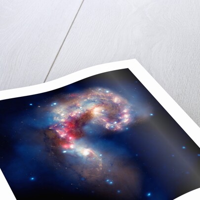 Antennae galaxies by Anonymous