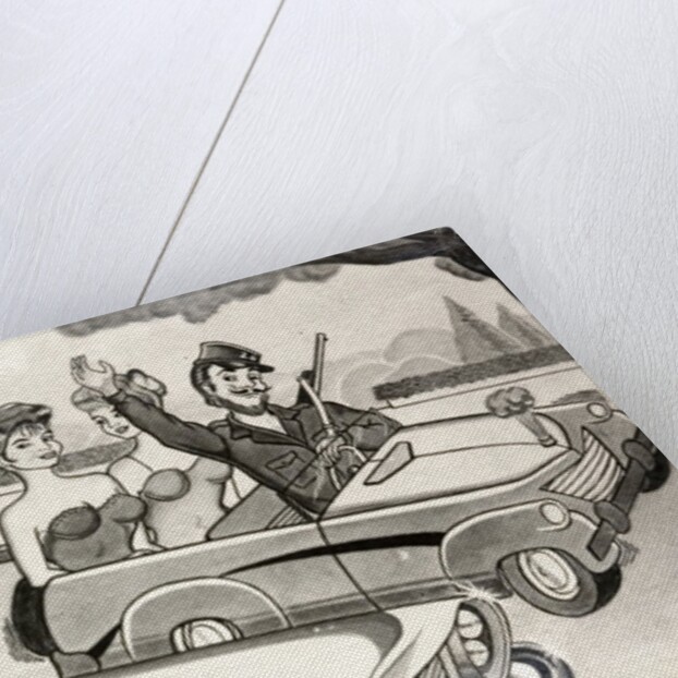 Acaparadores! postcard by Anonymous