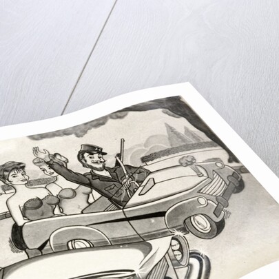 Acaparadores! postcard by Anonymous