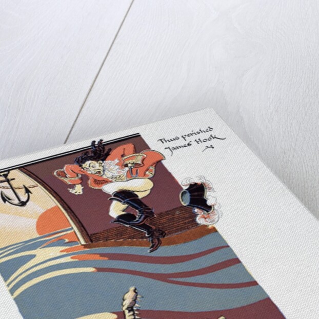 The death of Captain Hook by Anonymous