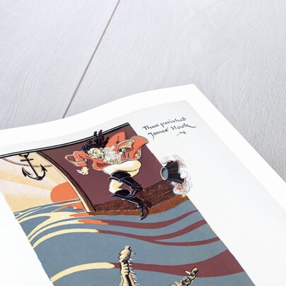 The death of Captain Hook by Anonymous