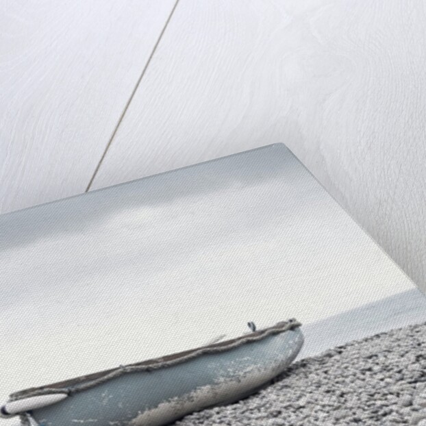 Boat at beach in Devon by Anonymous