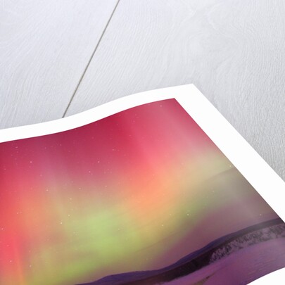 Aurora Borealis or Northern Lights, Yukon. by Anonymous