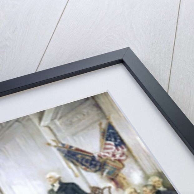 Scene at the signing of the Constitution of the United States by Anonymous