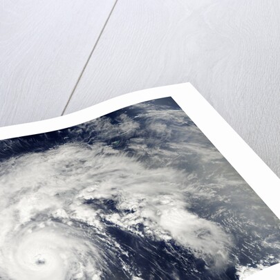 Hurricane Earl over the Bahamas by Anonymous