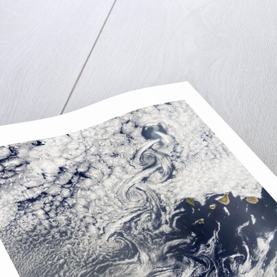 Cloud vortices off Madeira and Canary Islands by Anonymous