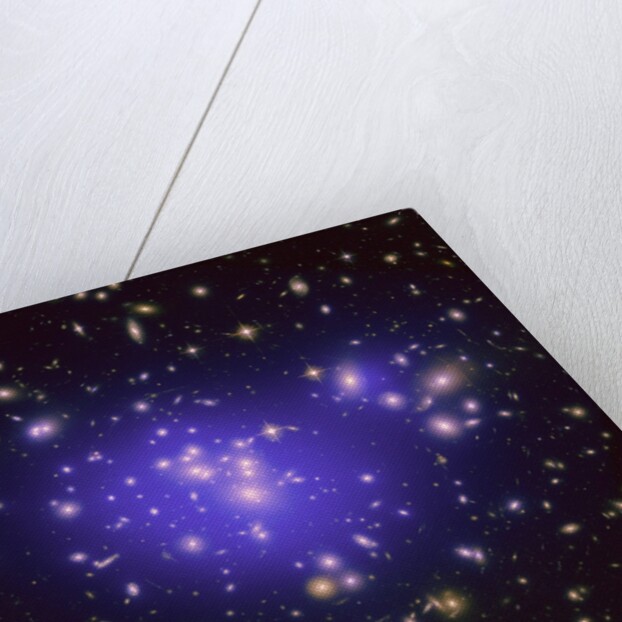 Dark Matter Map in Galaxy Cluster Abell 1689 by Anonymous