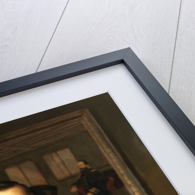 Official White House portrait of George H. W. Bush by Herbert Abrams