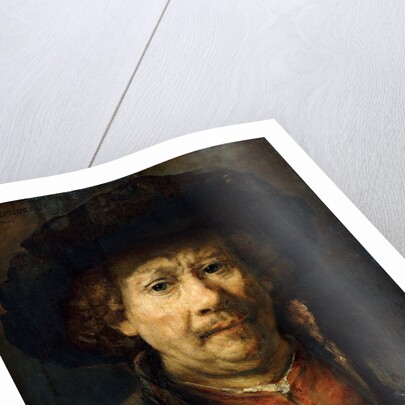 Self-Portrait by Rembrandt Harmensz van Rijn