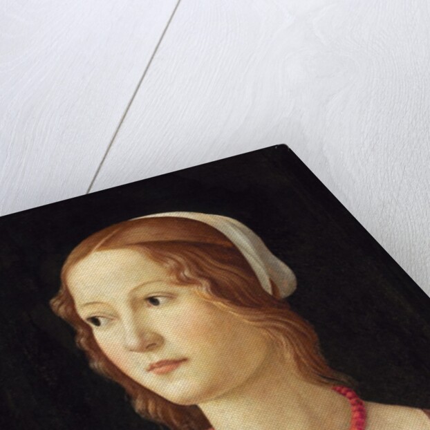 Portrait of a Young Woman by Domenico Ghirlandaio