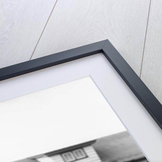 Woman watering garden with water can by Anonymous