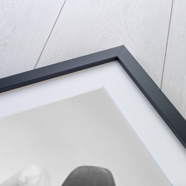 Businessman sitting feet up on desk by Anonymous