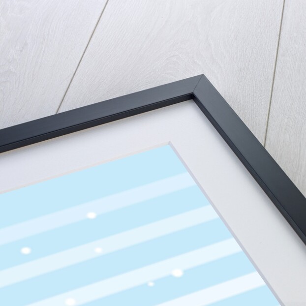 A black cat wearing a Santa hat next to a Christmas tree and stars by Anonymous