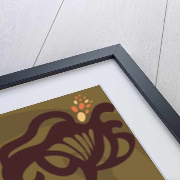 A decorative illustration of flowers and vines by Anonymous