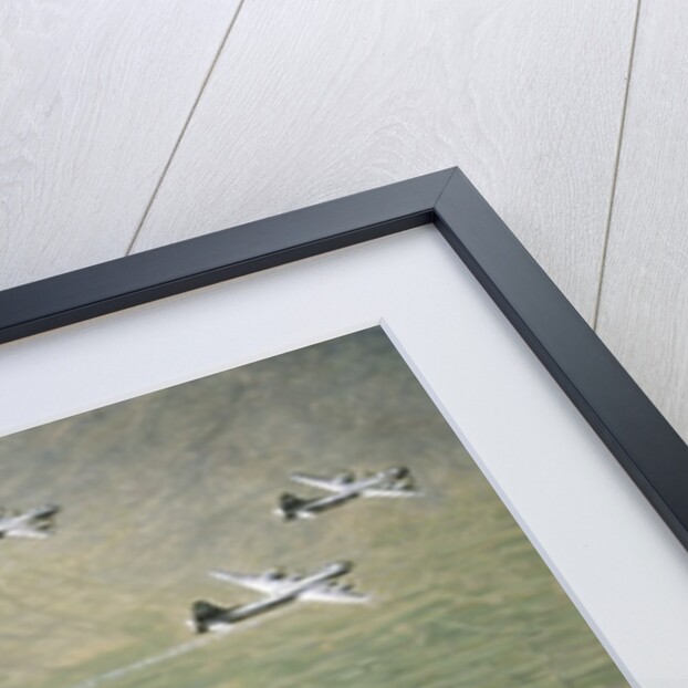 American fighter planes flying over North Korea by Anonymous