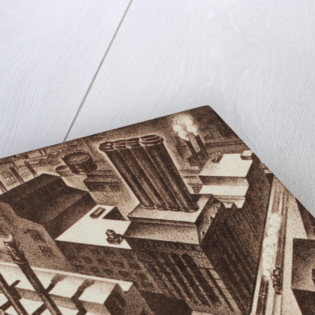 Oil refinery by Anonymous